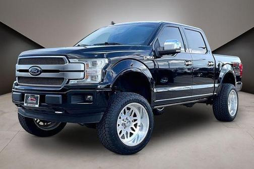 Shadow Black 2018 Ford F-150 Platinum