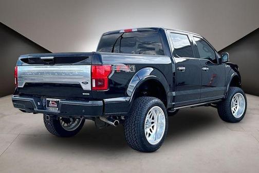 Shadow Black 2018 Ford F-150 Platinum