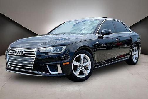 Brilliant Black 2019 Audi A4 2.0T Premium