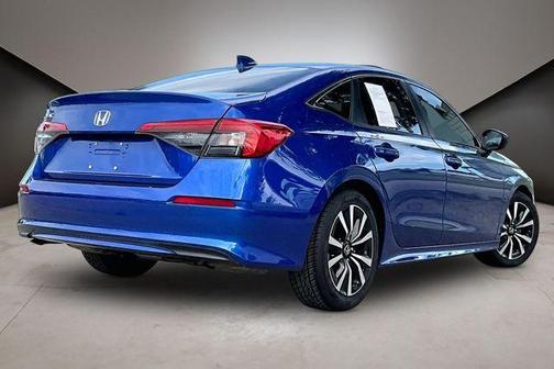 Blue 2022 Honda Civic EX