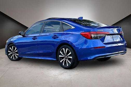 Blue 2022 Honda Civic EX