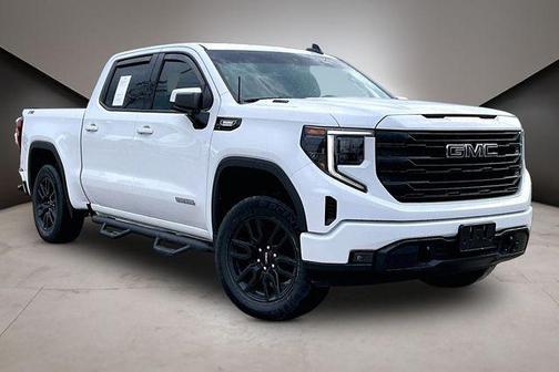 Summit White 2022 GMC Sierra 1500 Elevation