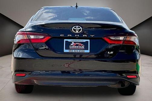 Midnight Black Metallic 2023 Toyota Camry LE