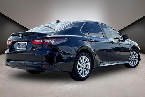 Midnight Black Metallic 2023 Toyota Camry LE