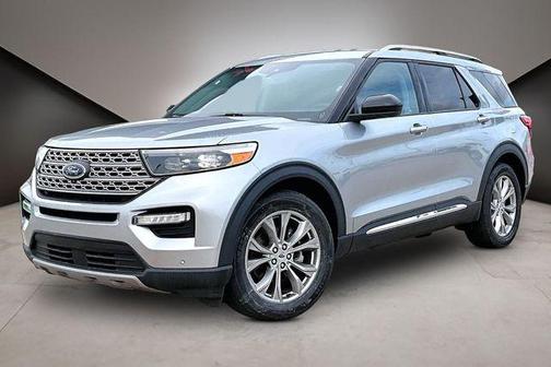 Silver Metallic 2023 Ford Explorer Limited