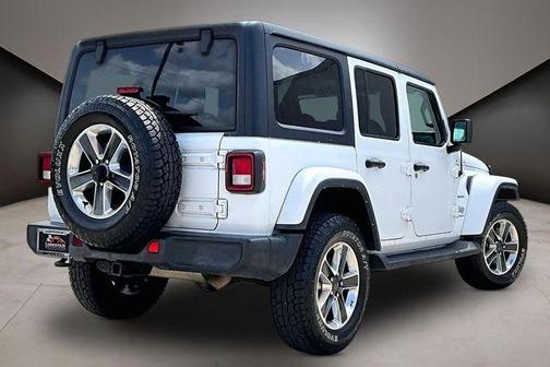 Bright White Clearcoat 2023 Jeep Wrangler Sahara