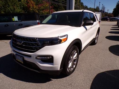 STAR WHITE MET TRI-COAT 2022 Ford Explorer XLT
