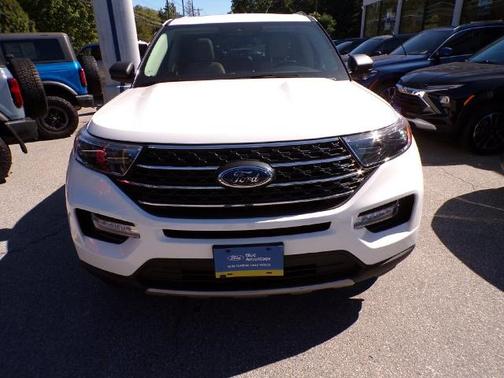STAR WHITE MET TRI-COAT 2022 Ford Explorer XLT