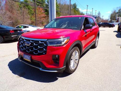 RAPID RED MET TINTED CC 2025 Ford Explorer PLATINUM