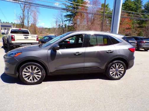 CARBONIZED GRAY 2022 Ford Escape TITANIUM