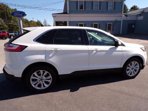 STAR WHITE 2022 Ford Edge TITANIUM