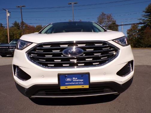 STAR WHITE 2022 Ford Edge TITANIUM