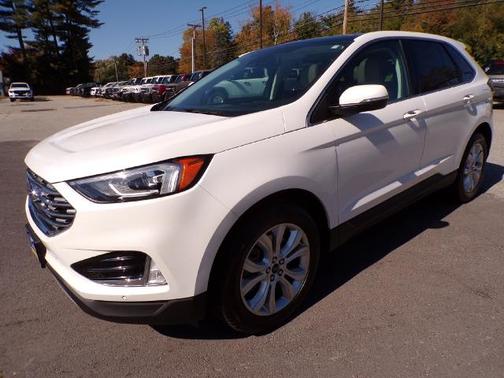 STAR WHITE 2022 Ford Edge TITANIUM