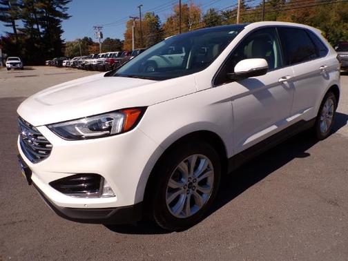 STAR WHITE 2022 Ford Edge TITANIUM