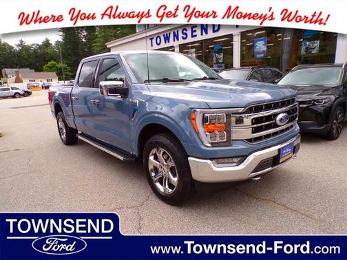 AZURE GRAY METALLIC TRICOAT 2023 Ford F-150 LARIAT