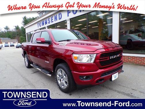Red 2019 RAM 1500 BIG HORN/LONE STAR