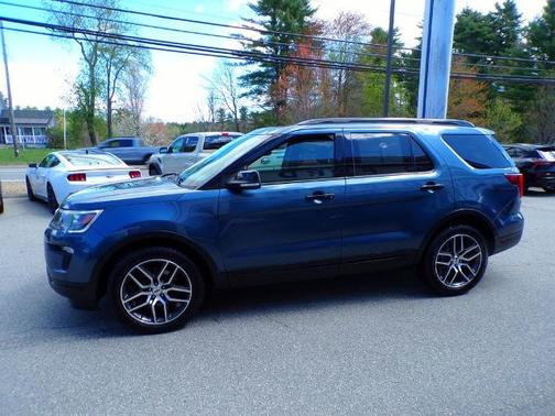 BLUE METALLIC 2018 Ford Explorer SPORT