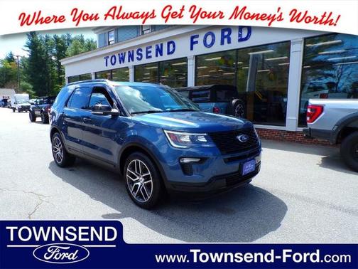 BLUE METALLIC 2018 Ford Explorer SPORT
