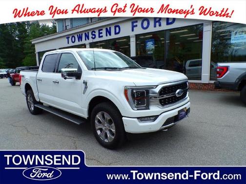 STAR WHITE METALLIC TRICOAT 2023 Ford F-150 PLATINUM