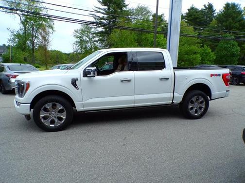 STAR WHITE METALLIC TRICOAT 2023 Ford F-150 PLATINUM