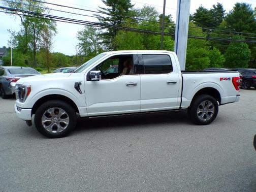 STAR WHITE METALLIC TRICOAT 2023 Ford F-150 PLATINUM