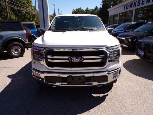 STAR WHITE METALLIC TRICOAT 2024 Ford F-150 LARIAT