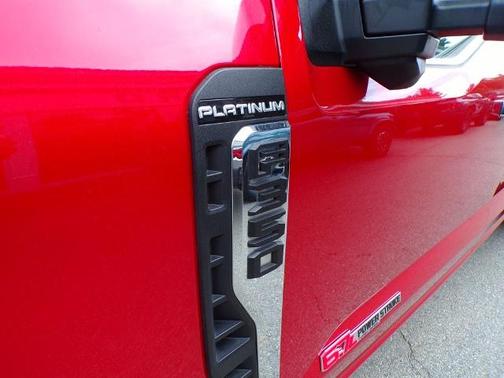RAPID RED 2023 Ford F-350 PLATINUM