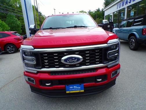 RAPID RED 2023 Ford F-350 PLATINUM