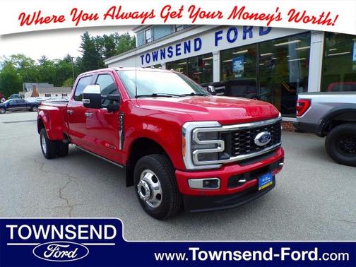RAPID RED 2023 Ford F-350 PLATINUM