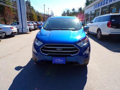 LIGHTNING BLUE METALLIC 2019 Ford EcoSport SE