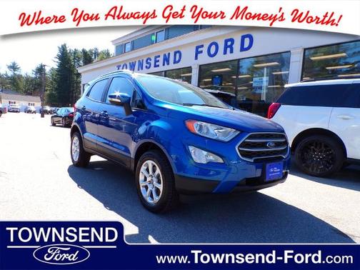 LIGHTNING BLUE METALLIC 2019 Ford EcoSport SE