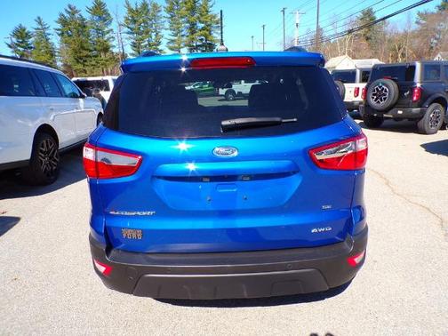 LIGHTNING BLUE METALLIC 2019 Ford EcoSport SE
