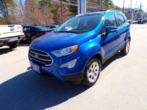 LIGHTNING BLUE METALLIC 2019 Ford EcoSport SE