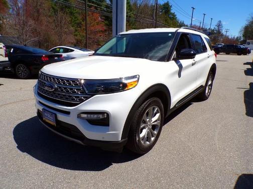 STAR WHITE MET TRI-COAT 2023 Ford Explorer LIMITED