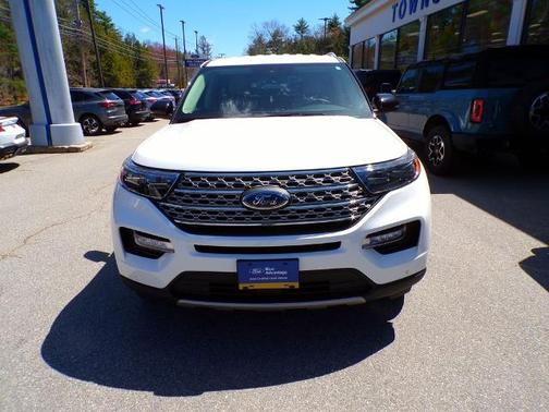 STAR WHITE MET TRI-COAT 2023 Ford Explorer LIMITED