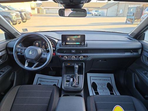 Platinum White Pearl 2024 Honda CR-V Hybrid Sport AWD