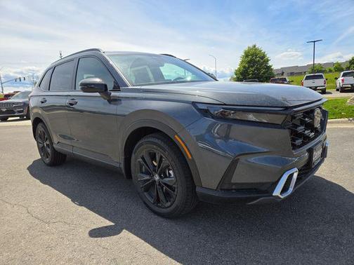 Meteorite Gray Metallic 2026 Honda CR-V Hybrid Sport Touring AWD