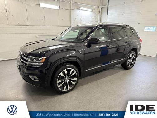 Deep Black Pearl 2019 Volkswagen Atlas 3.6L SEL Premium