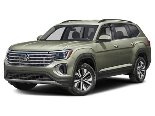 Avocado Green Pearl 2026 Volkswagen Atlas 2.0T SE w/Technology 4MOTION