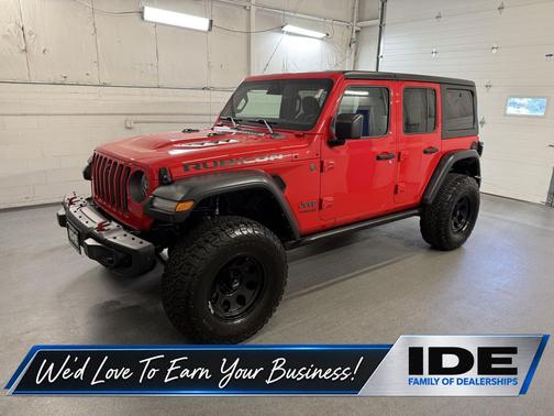 Firecracker Red Clearcoat 2022 Jeep Wrangler Unlimited Rubicon