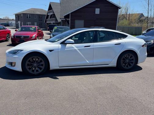 Pearl White Multi-Coat 2020 Tesla Model S Long Range Plus
