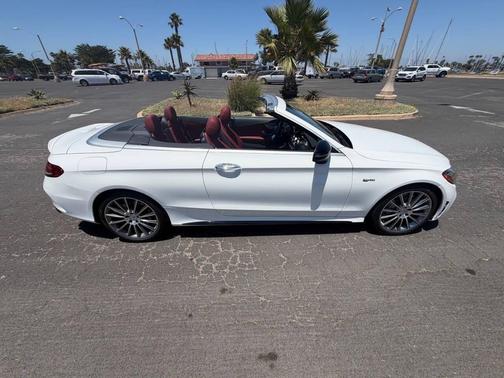 Polar White 2021 Mercedes-Benz AMG C 43 4MATIC