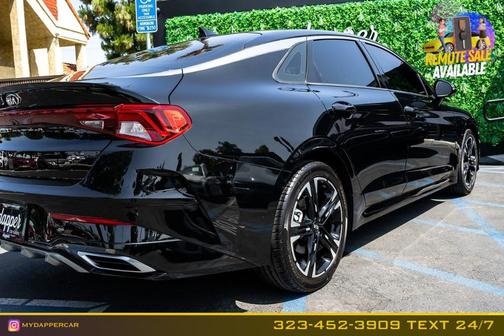 Ebony Black 2021 Kia K5 GT-Line