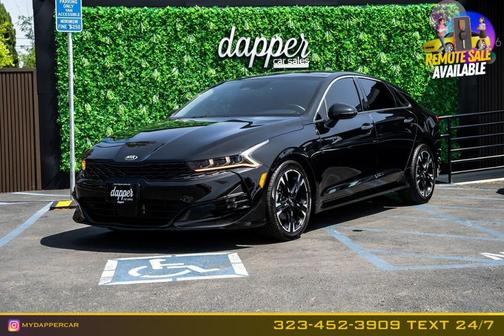 Ebony Black 2021 Kia K5 GT-Line
