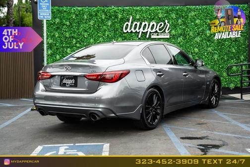 Graphite Shadow 2019 INFINITI Q50 3.0t LUXE