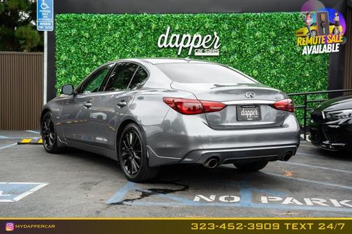 Graphite Shadow 2019 INFINITI Q50 3.0t LUXE