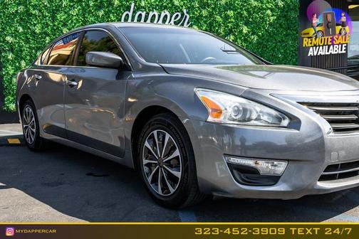 Gun Metallic 2015 Nissan Altima 2.5 S