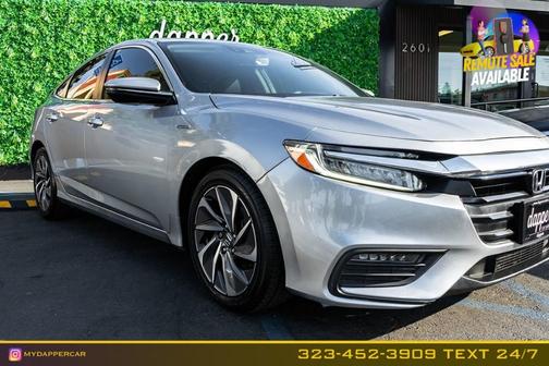 Lunar Silver Metallic 2022 Honda Insight Touring