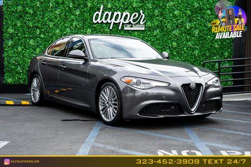 Vesuvio Gray Metallic 2017 Alfa Romeo Giulia Ti