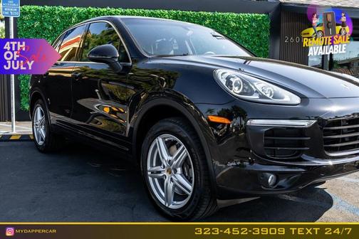 Black 2018 Porsche Cayenne